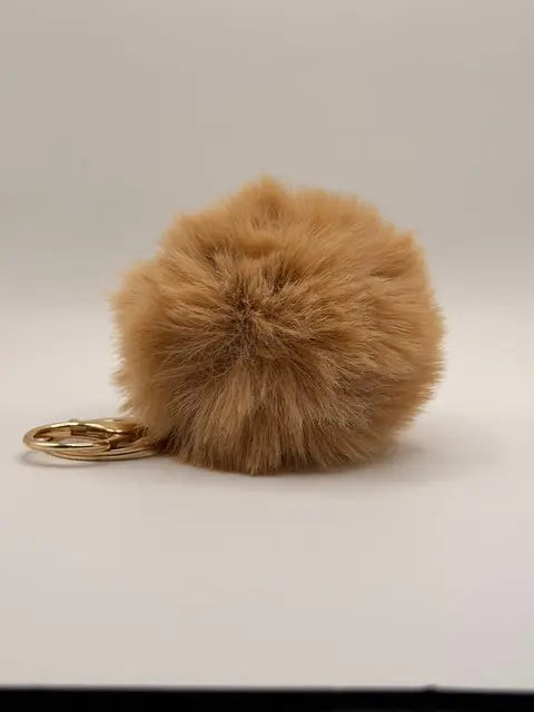 Pom Pom Keychains