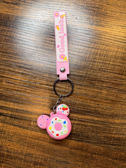 Donut keychain